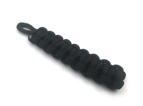 1m Paracord Lanyard Neon Black